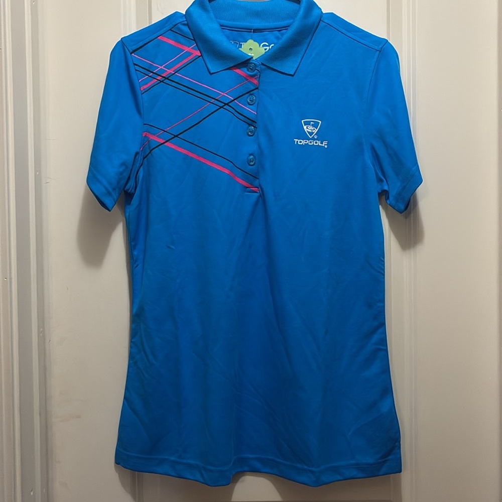 Top Golf Polo Shirt from Topgolf Austin ladies large